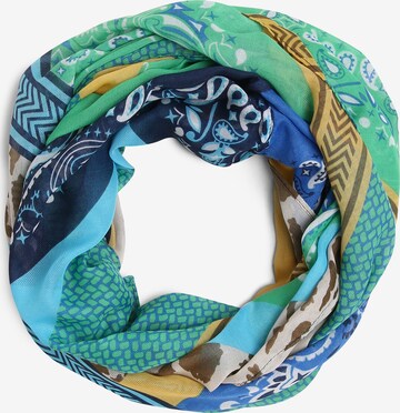 CODELLO Tube Scarf in Blue: front