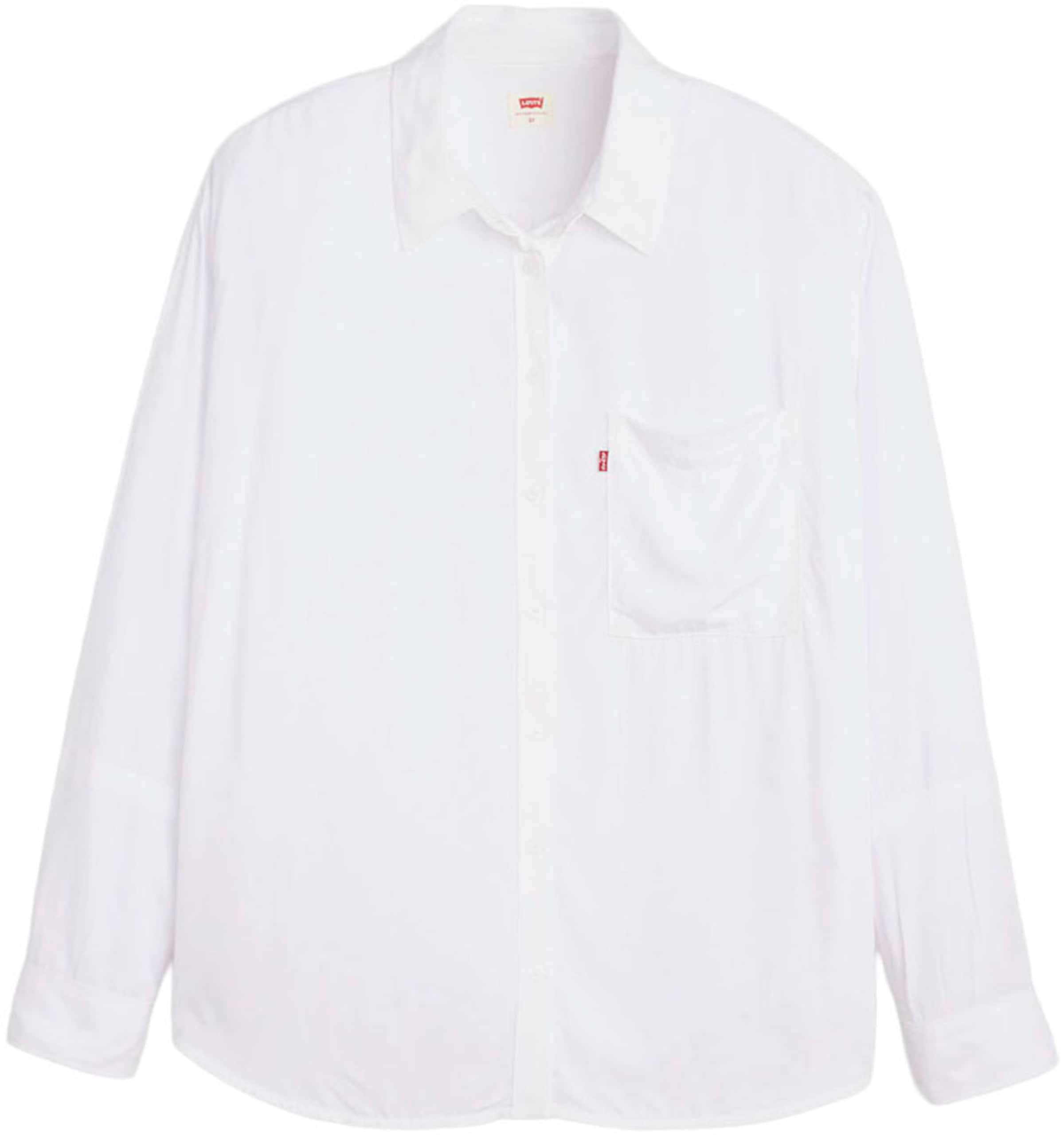 Levi's® Plus Blouse in White: front
