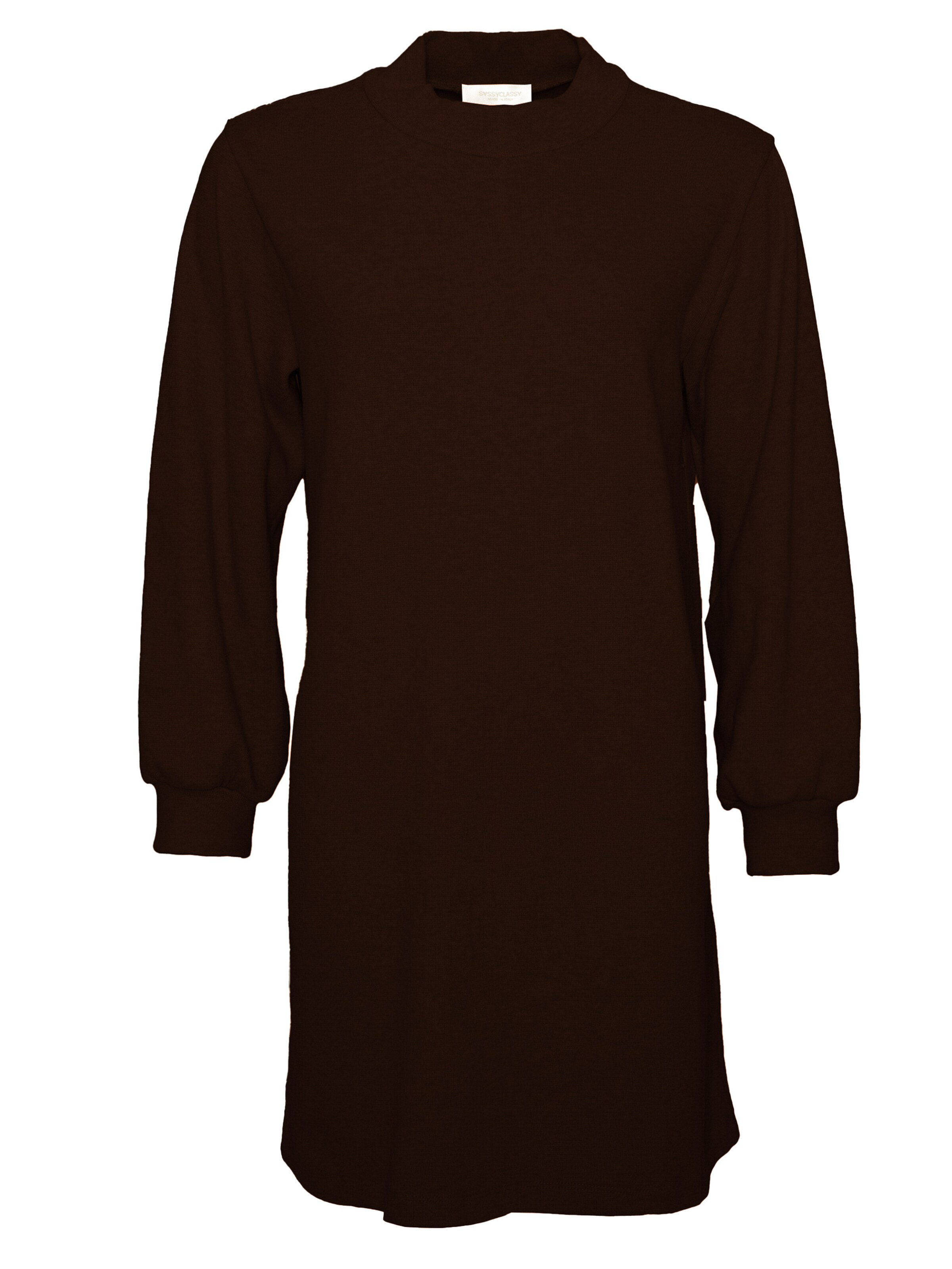 SASSYCLASSY Kleid‌‌‌‌‌ in Braun: Vorderseite