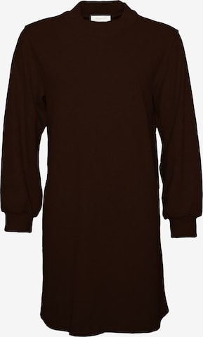 SASSYCLASSY Kleid in Braun: Vorderseite
