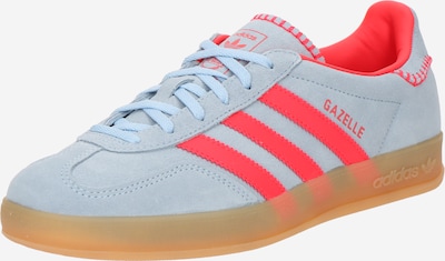 36 dydžio Sportbačiai be auliuko 'GAZELLE' iš ADIDAS ORIGINALS, spalva – šviesiai mėlyna / granatų spalva, Prekių apžvalga