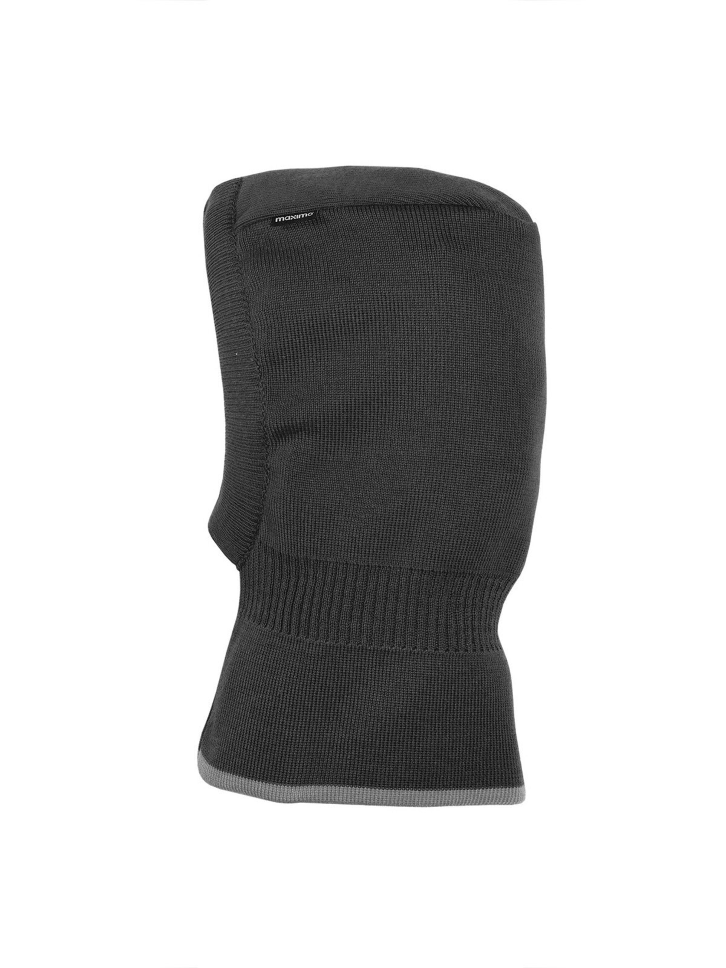 MAXIMO Beanie 'MINI-Schlupfmütze  Basicfarben, reversible' in Grey