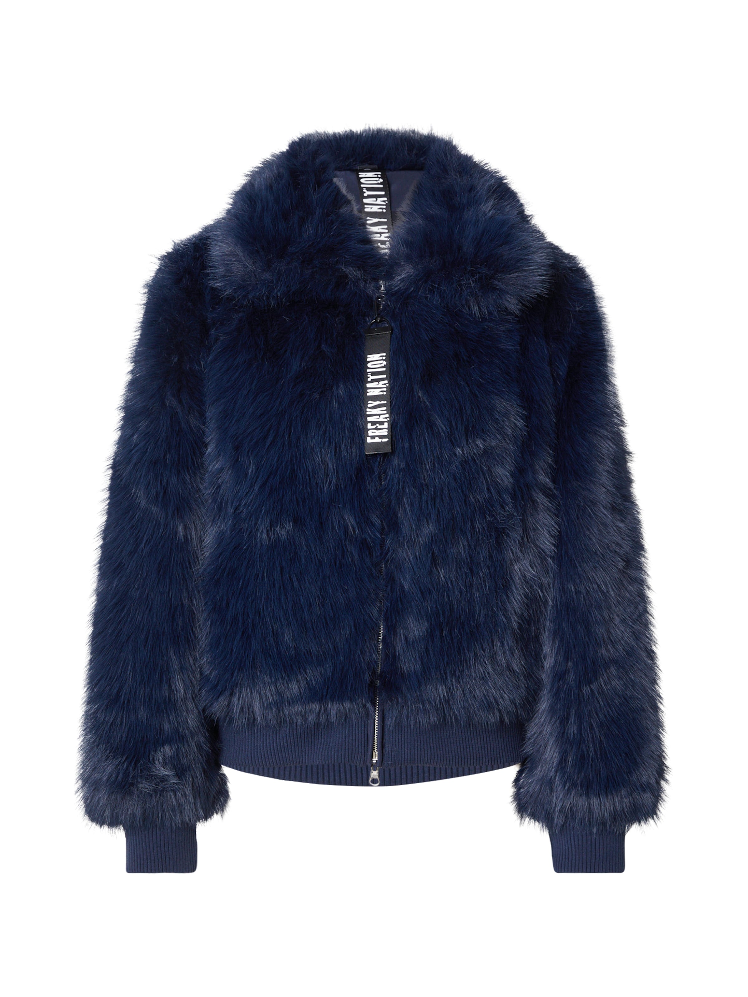 Veste mi-saison 'Ellinor' FREAKY NATION en bleu : devant