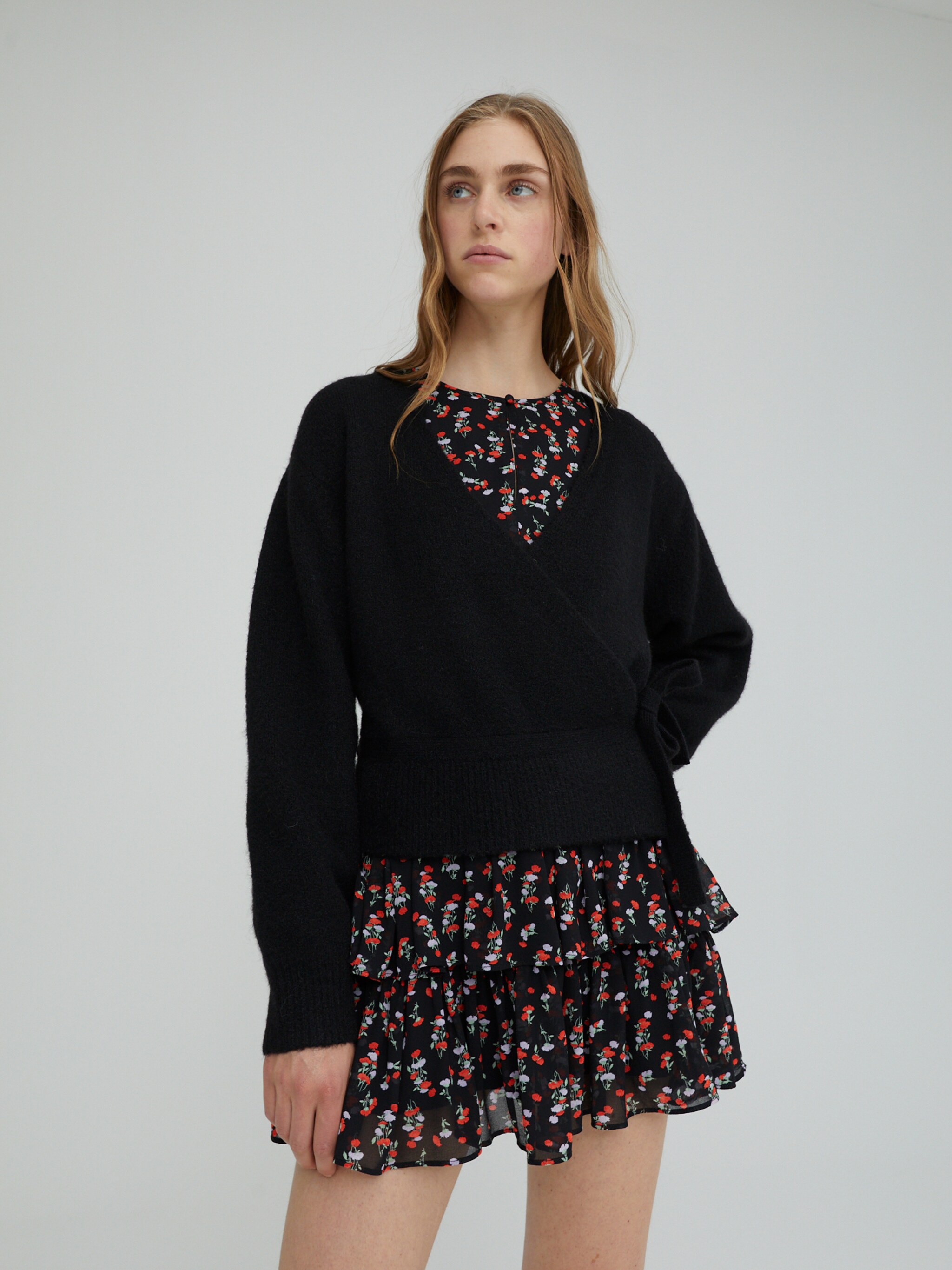 EDITED Produkte Pullover 'Skyla' schwarz