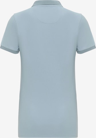 DENIM CULTURE T-shirt 'Isolde' i blå