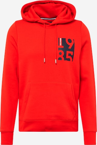 Sweat-shirt TOMMY HILFIGER en rouge : devant