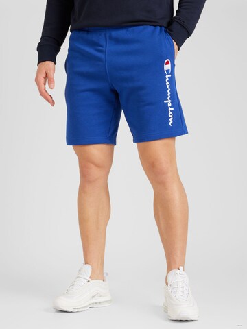 Regular Pantalon Champion Authentic Athletic Apparel en bleu : devant