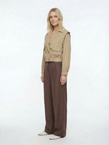 Guido Maria Kretschmer Women Between-season jacket 'Hedi' in Brown