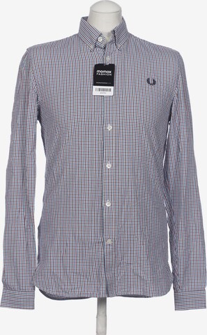 Fred Perry Button Up Shirt in S in Green: front