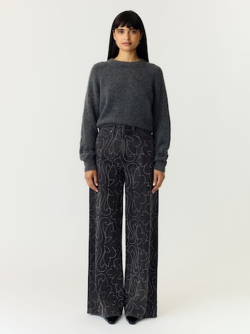 Wide Leg Jean 'BEA' YAS en gris