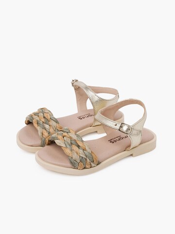 Pisamonas Sandals in Gold