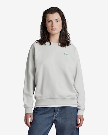 G-Star RAW Sweatshirt in Grijs: voorkant