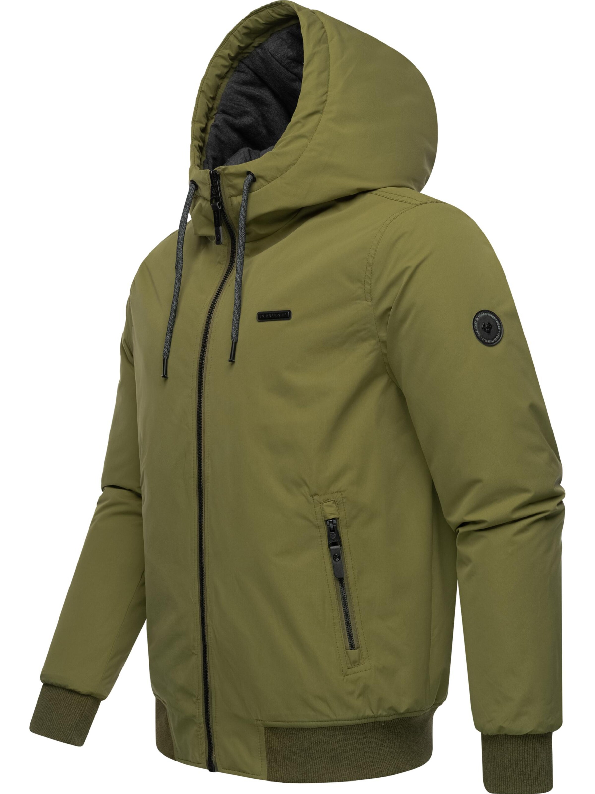 Ragwear Преходно яке 'Maddy' в зелено