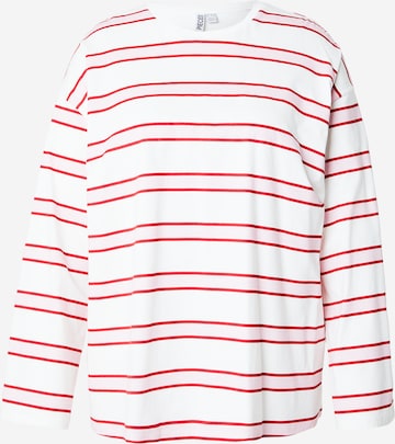 PIECES Curve Paita 'PCMILA' värissä vaaleanpunainen: etupuoli