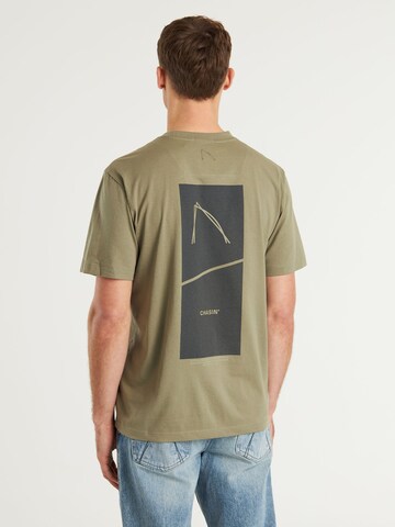 CHASIN' Shirt 'Trez' in Green