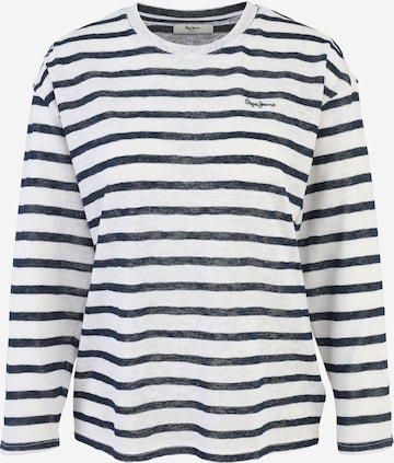 Pepe Jeans - Camisa 'Marlen' em azul: frente