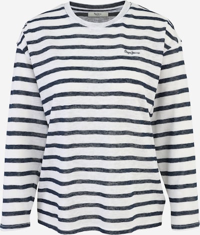 Pepe Jeans Shirt 'Marlen' in L in Dark blue / natural white, Item view