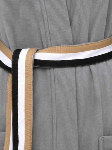 BOSS Home Long Bathrobe 'BLINEA' in Grey