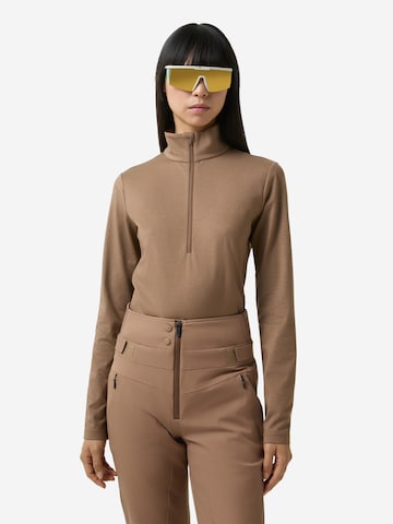 Bogner Fire + Ice Funktionsshirt 'Margo' in Braun: Vorderseite