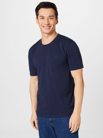 minimum Shirt 'Sims 2.0' in Blauw: voorkant