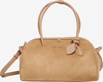 Carlo Colucci Handtasche 'Ferriero' in Beige: Vorderseite
