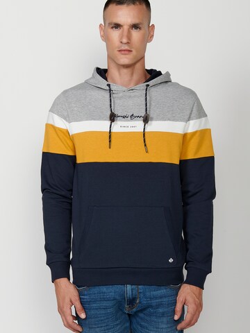 KOROSHI Sweatshirt in Blau: Vorderseite