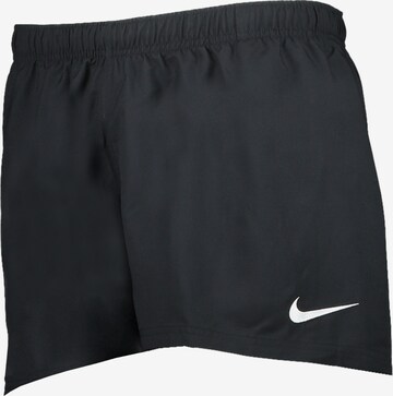 NIKE Regular Workout Pants in Black: front