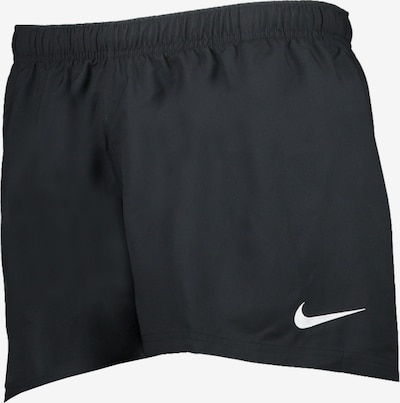 NIKE Workout Pants in Black / White, Item view