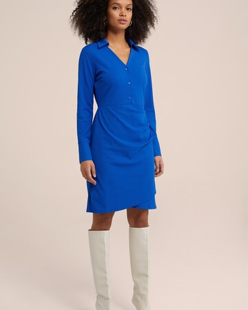 WE Fashion Blousejurk in Blauw