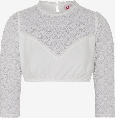 SPIETH & WENSKY Blouse folklorique en blanc, Vue avec produit