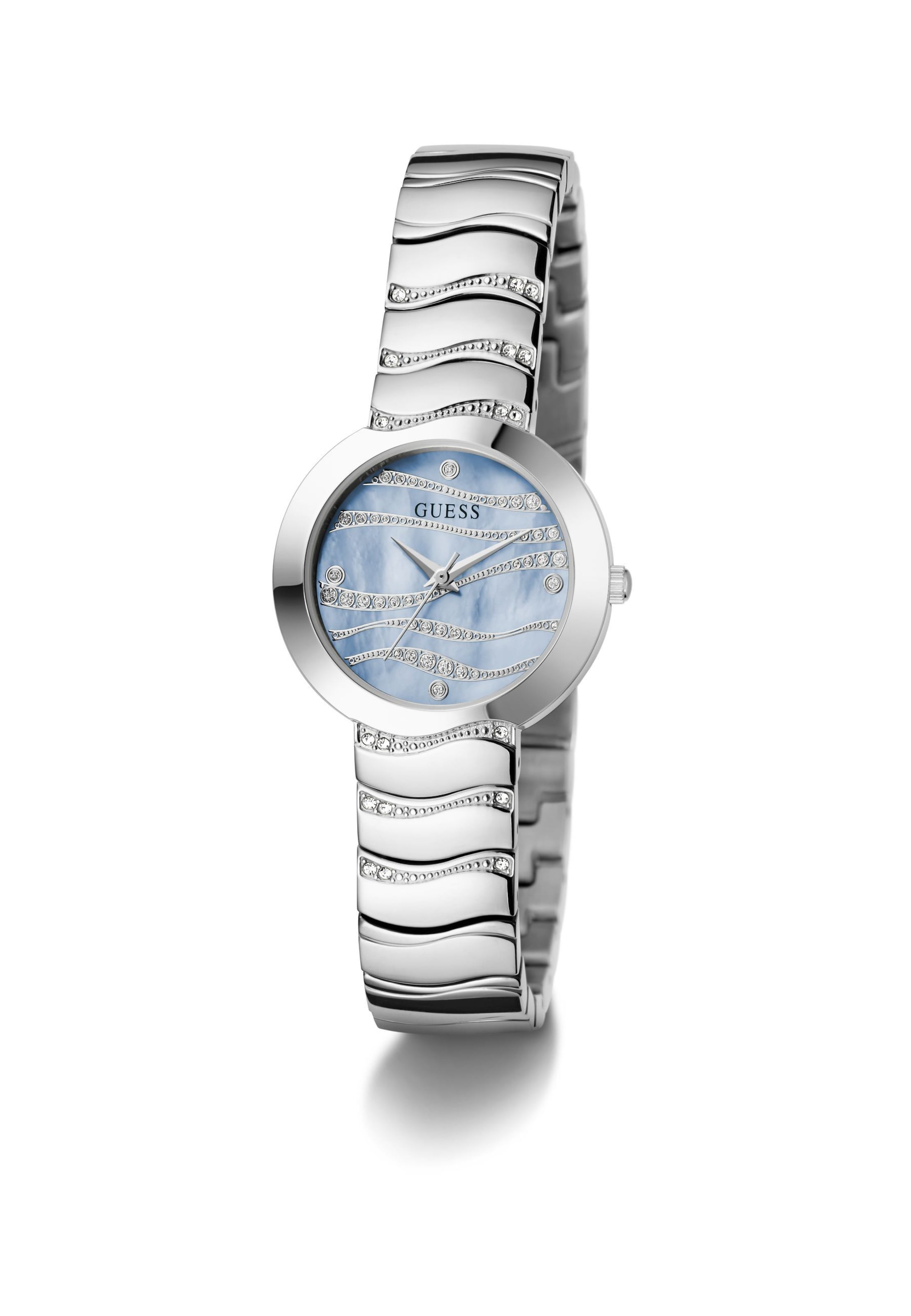 GUESS Analog watch 'Laguna' in Silver