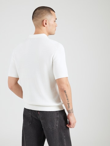 JACK & JONES Pullover 'JWHCOOPER' i hvid