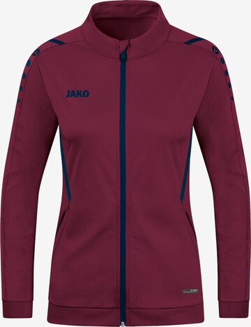JAKO Athletic Jacket 'Challenge' in Purple: front