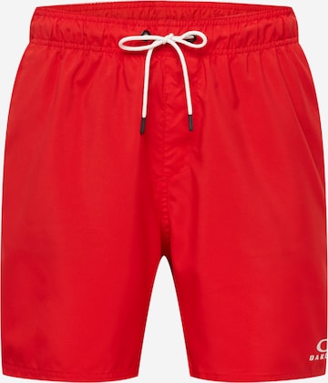 OAKLEY Sports trousers 'CLEAR LAKE' in Red: front