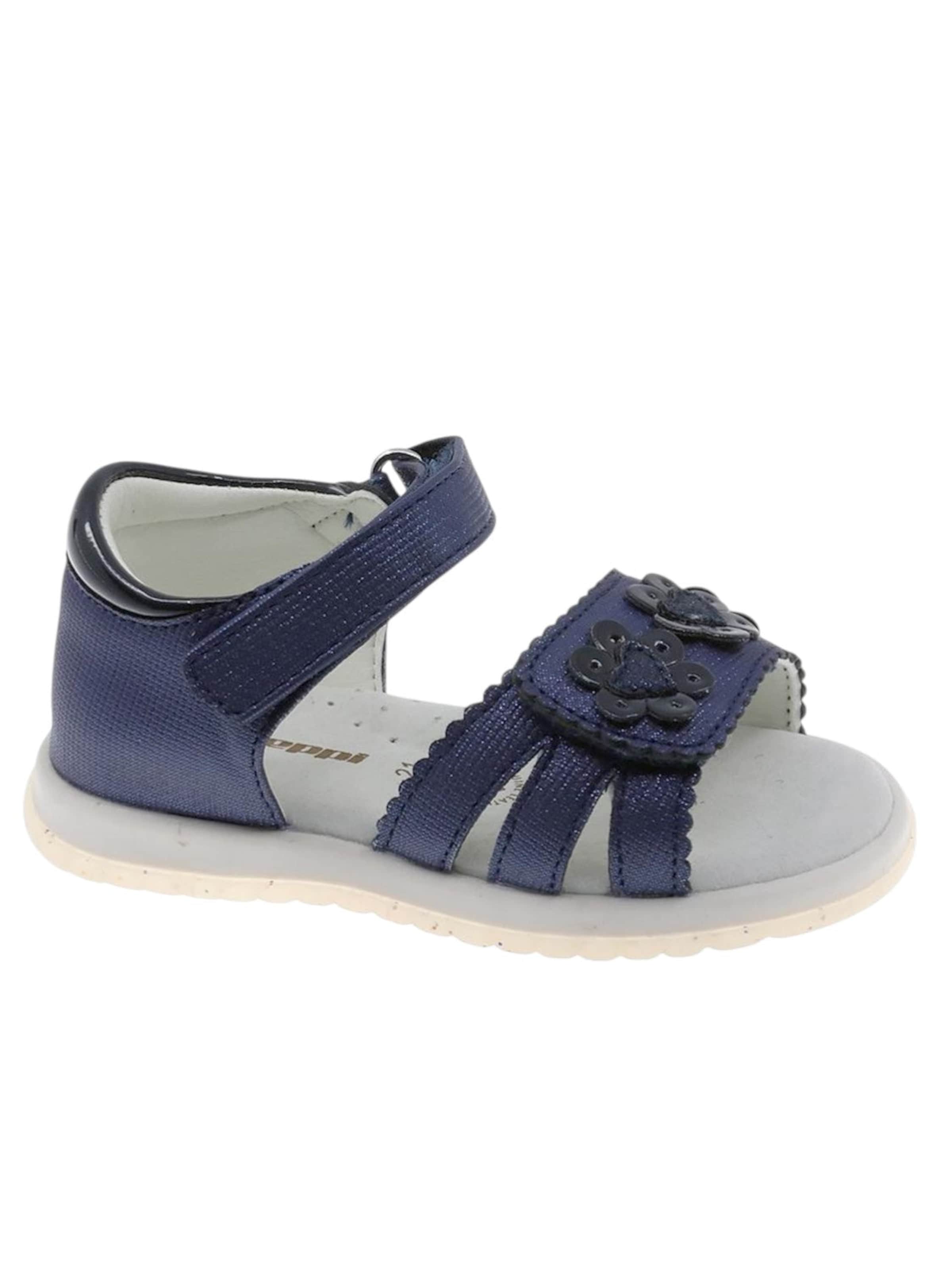 Sandalo di Beppi in blu: frontale
