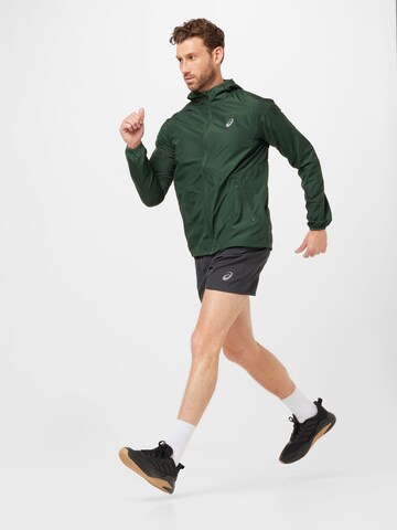 ASICS Sports jacket 'ACCELERATE' in Green