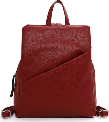 Zaino 'Tours Rue 09' di Emily & Noah in rosso: frontale