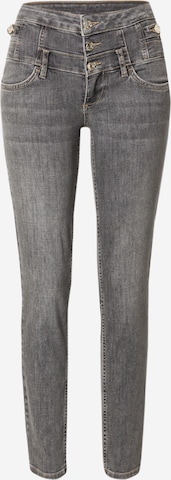 Liu Jo Skinny Jeans 'RAMPY' in Grey: front