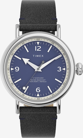 TIMEX Analogt ur i sølv: forside