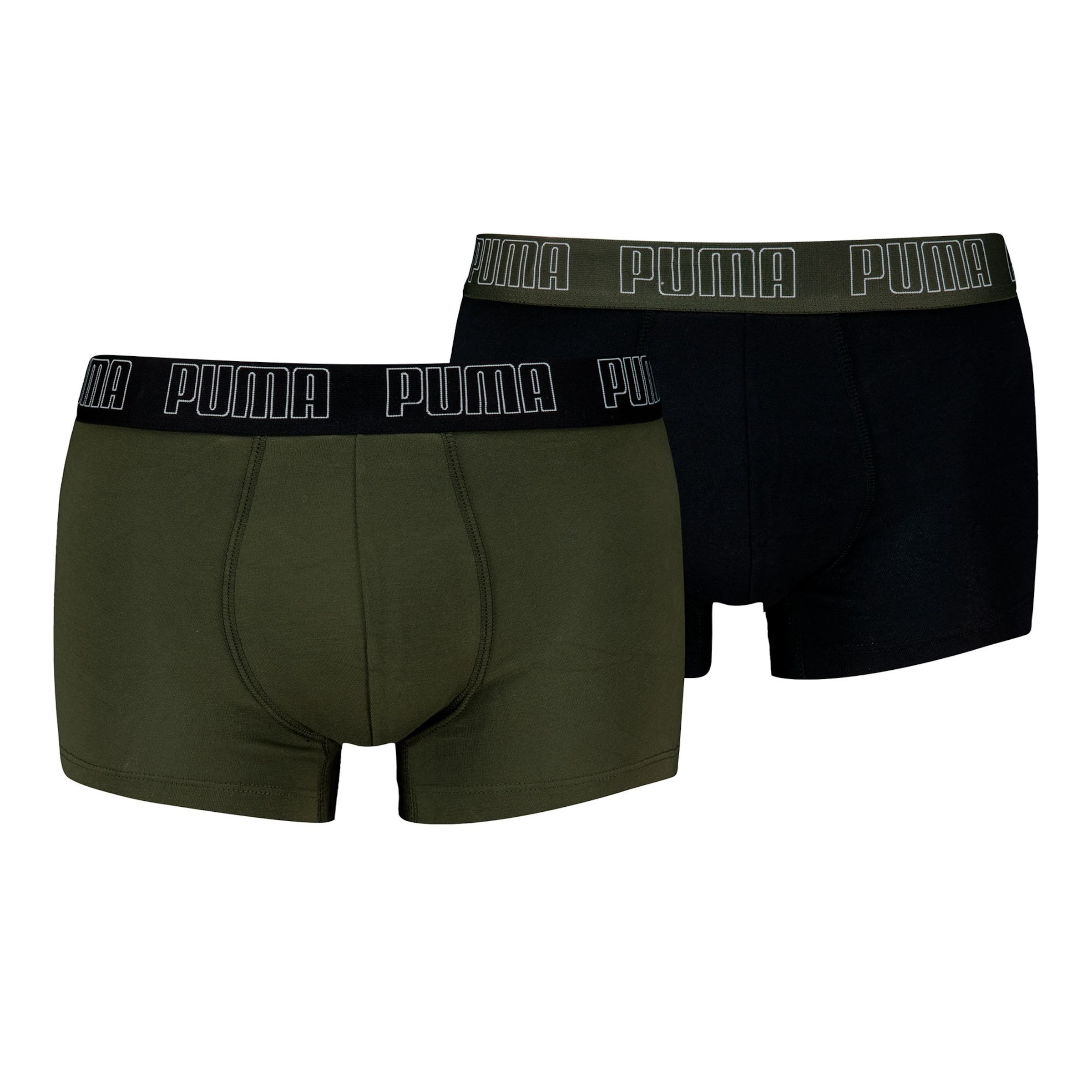 Boxer di PUMA in verde: frontale