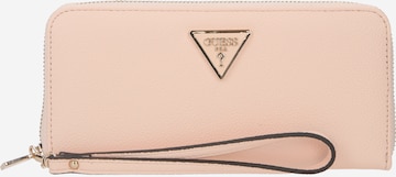 Porte-monnaies 'MERIDIAN' GUESS en orange : devant