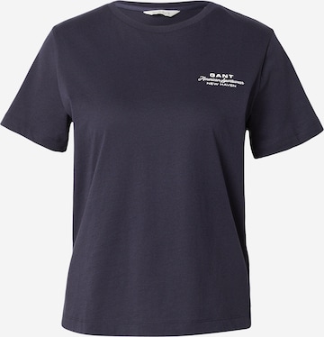 GANT - Camiseta en azul: frente