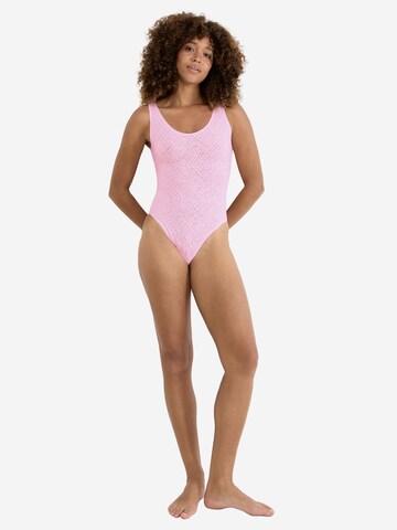 SLOGGI Body ' Blue ZERO Feel Bliss ' in Roze: voorkant