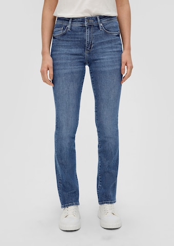 s.Oliver Bootcut Jeans 'Beverly' in Blau: predná strana