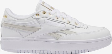 Baskets basses 'Club C Double' Reebok en blanc