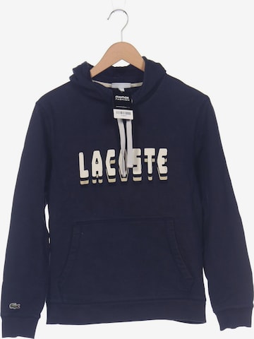 LACOSTE Kapuzenpullover M in Blau: Vorderseite
