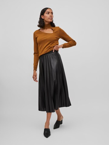 Vila Tall Skirt in Black