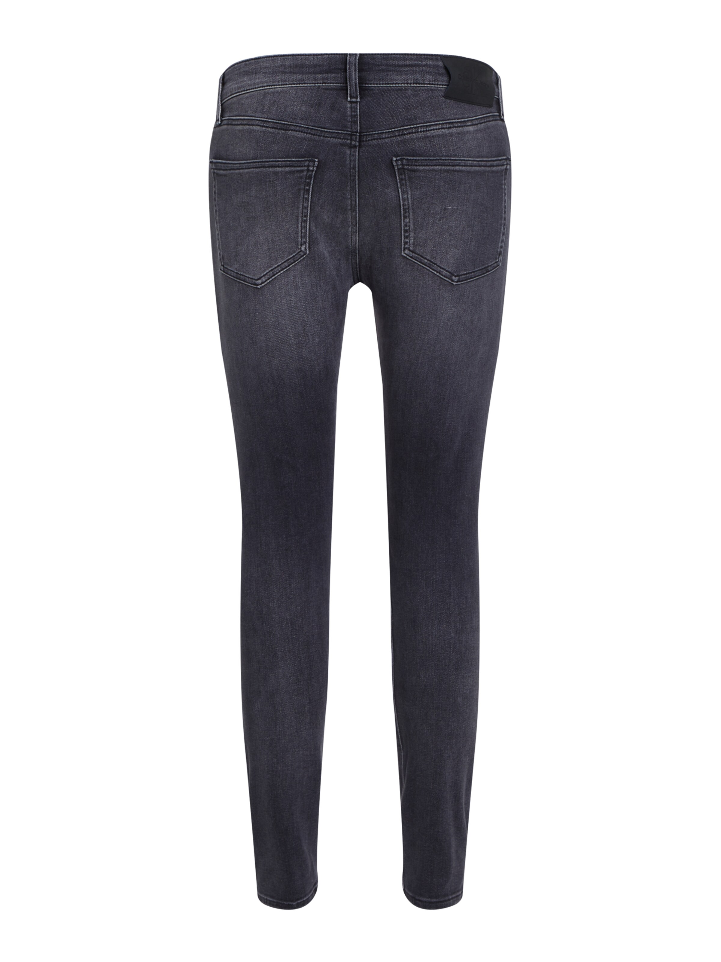melns Calvin Klein Jeans Piegulošs Džinsi 'SKINNY'