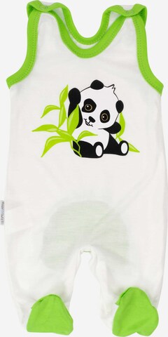 Baby Sweets Set ' Happy Panda ' in Green