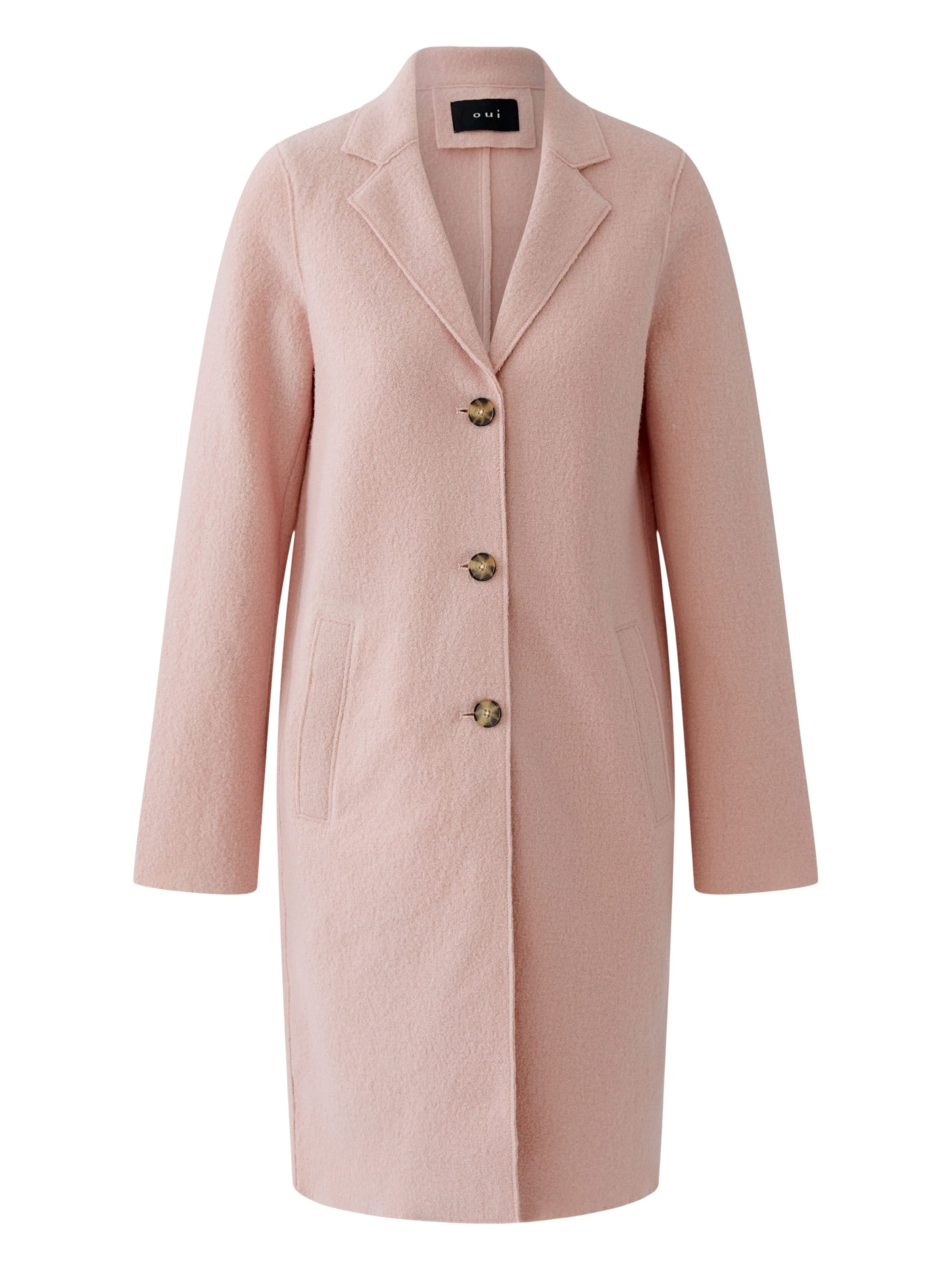 OUI Between-Seasons Coat 'Mayson' in Pink: front